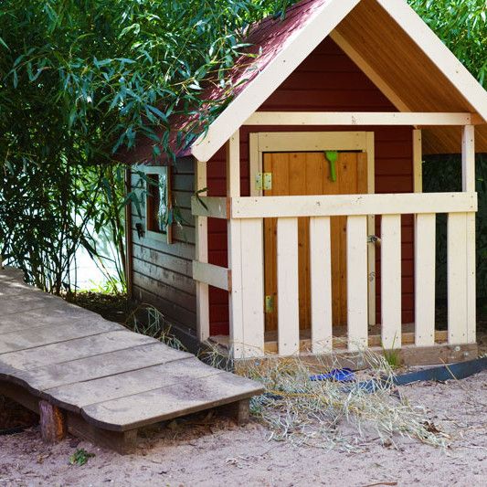 ..zu unserem paradisischen Schwedenhaus, umgeben von Bambus